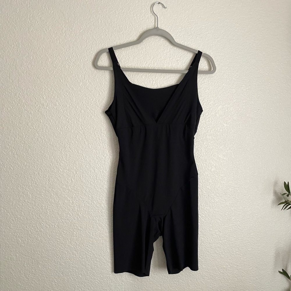 Maidenform Wear Your Own Bra Singlet Shapewear Bodysuit XL Black - Picture 3 of 10